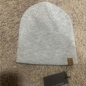 Little Bipsy Gray Knit Beanie